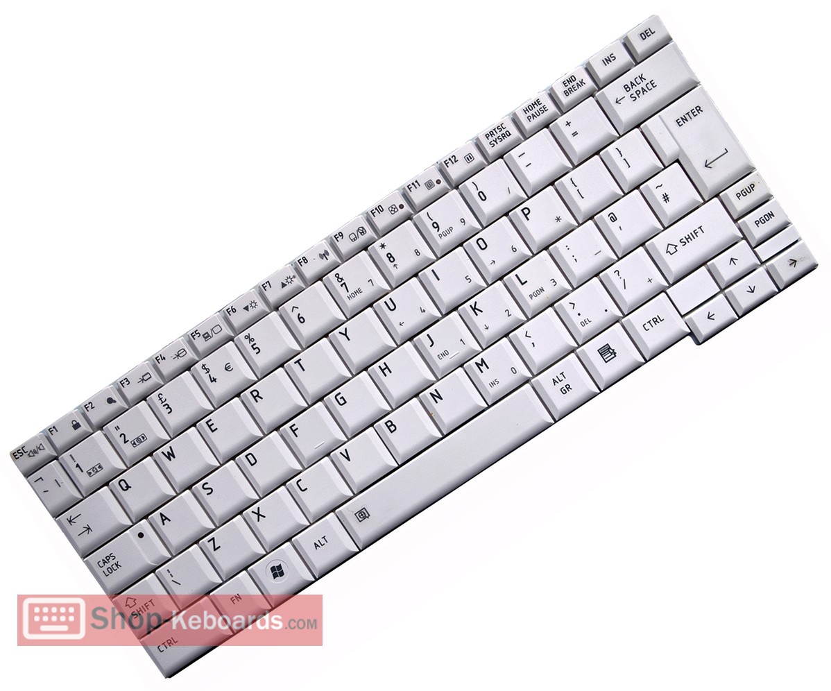 Toshiba Portege R500-124  Keyboard replacement