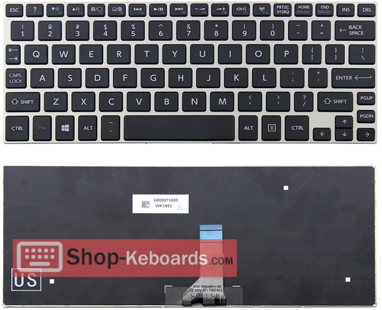 Toshiba Satellite NB10 Series Keyboard replacement