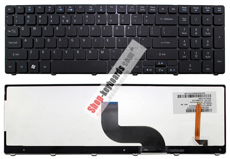 Genuine Acer Aspire 5810t keyboards with High Quality are designed for