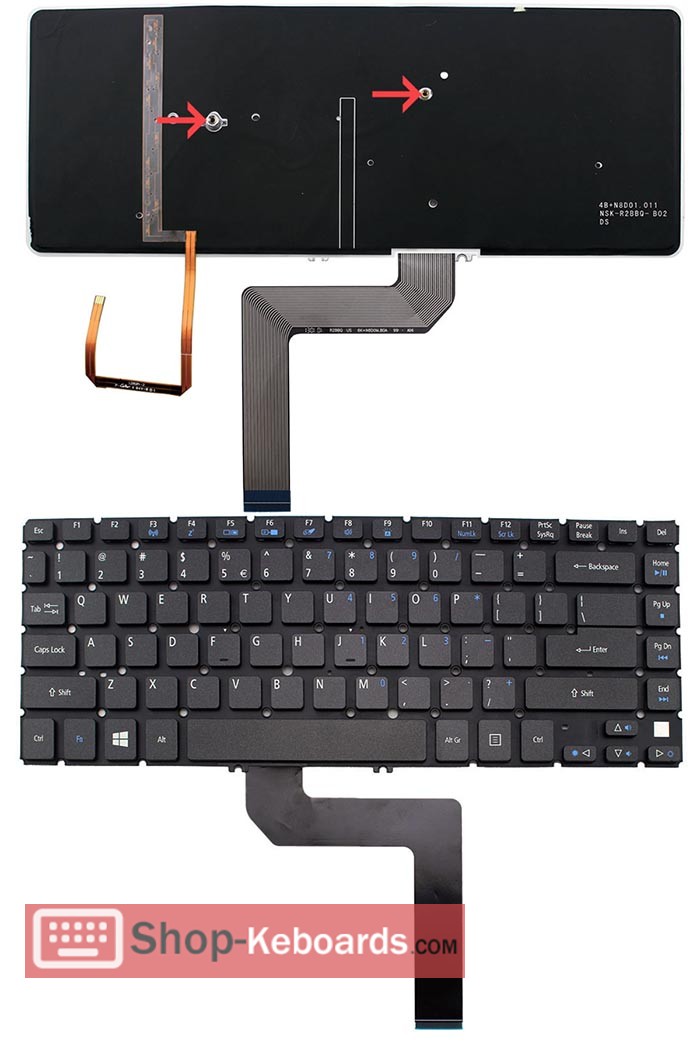 Acer Z09 Keyboard replacement