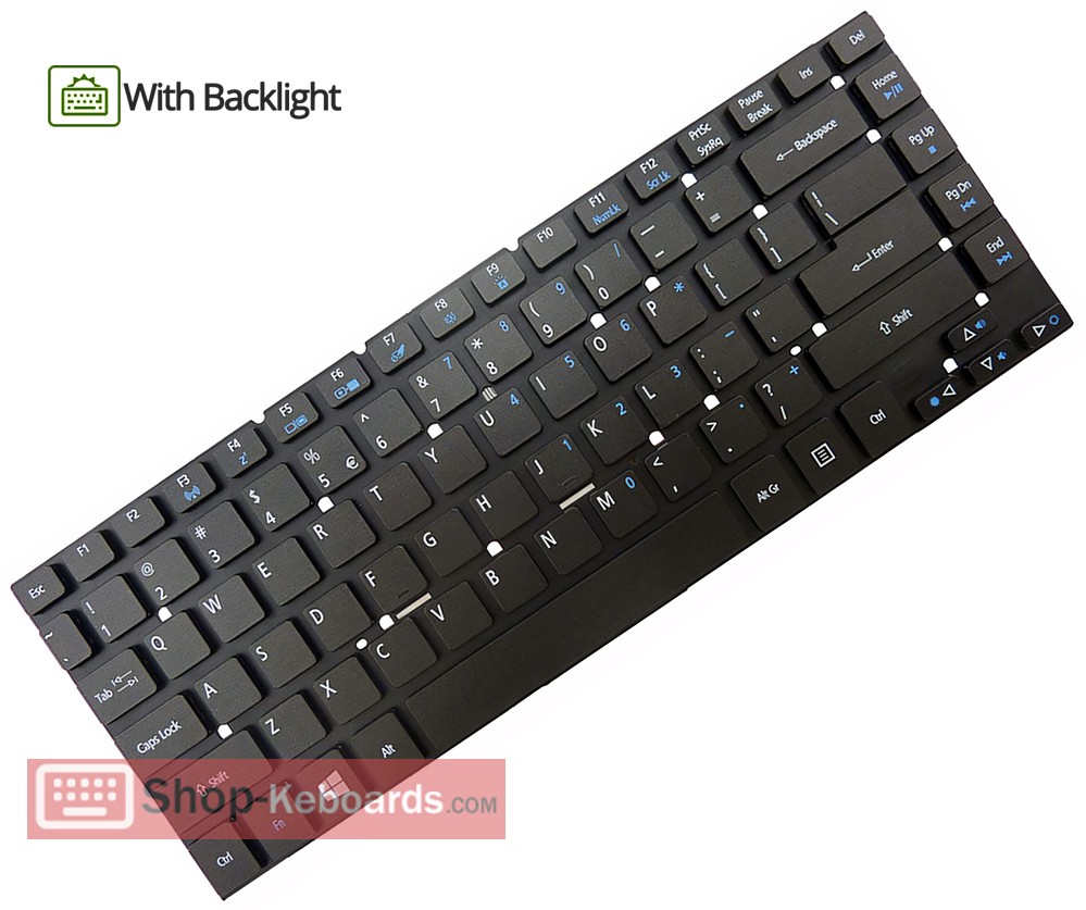 Acer Aspire 4830 Keyboard replacement