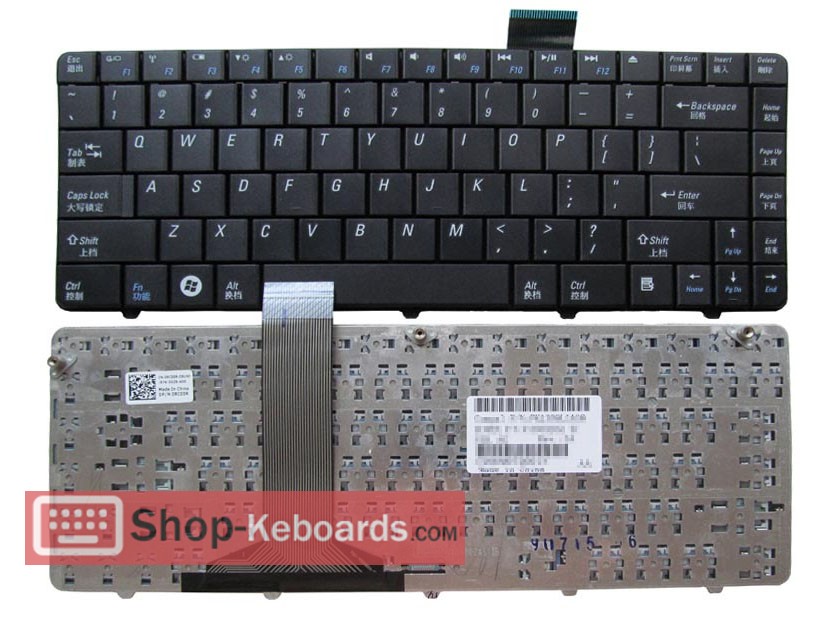 Dell 02RJPY Keyboard replacement