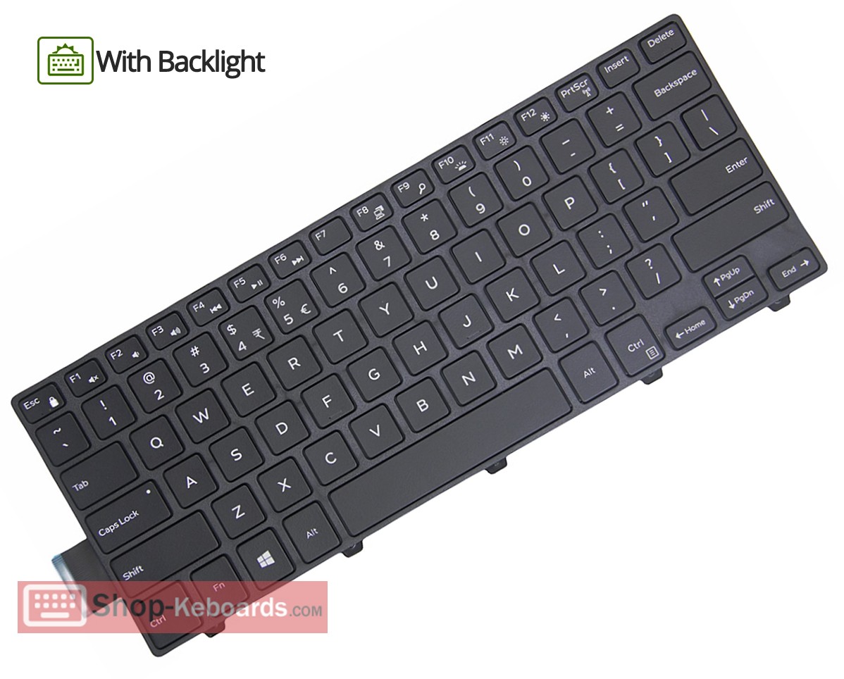 Dell INSPIRON N7447 Keyboard replacement