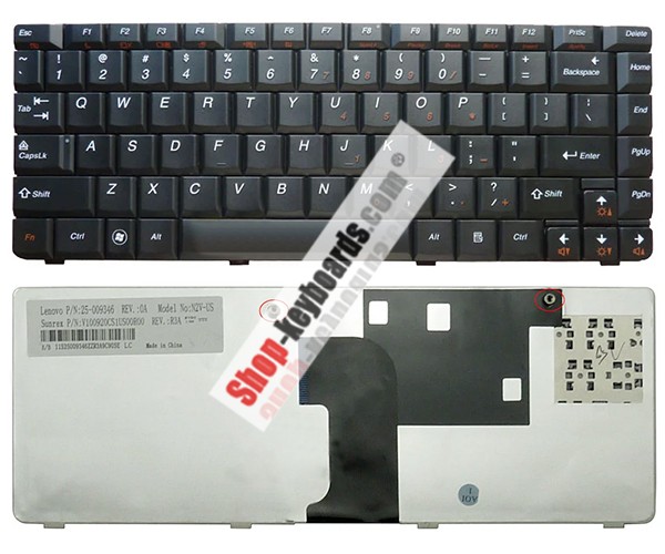 Lenovo MP-08G76DN-6862 Keyboard replacement