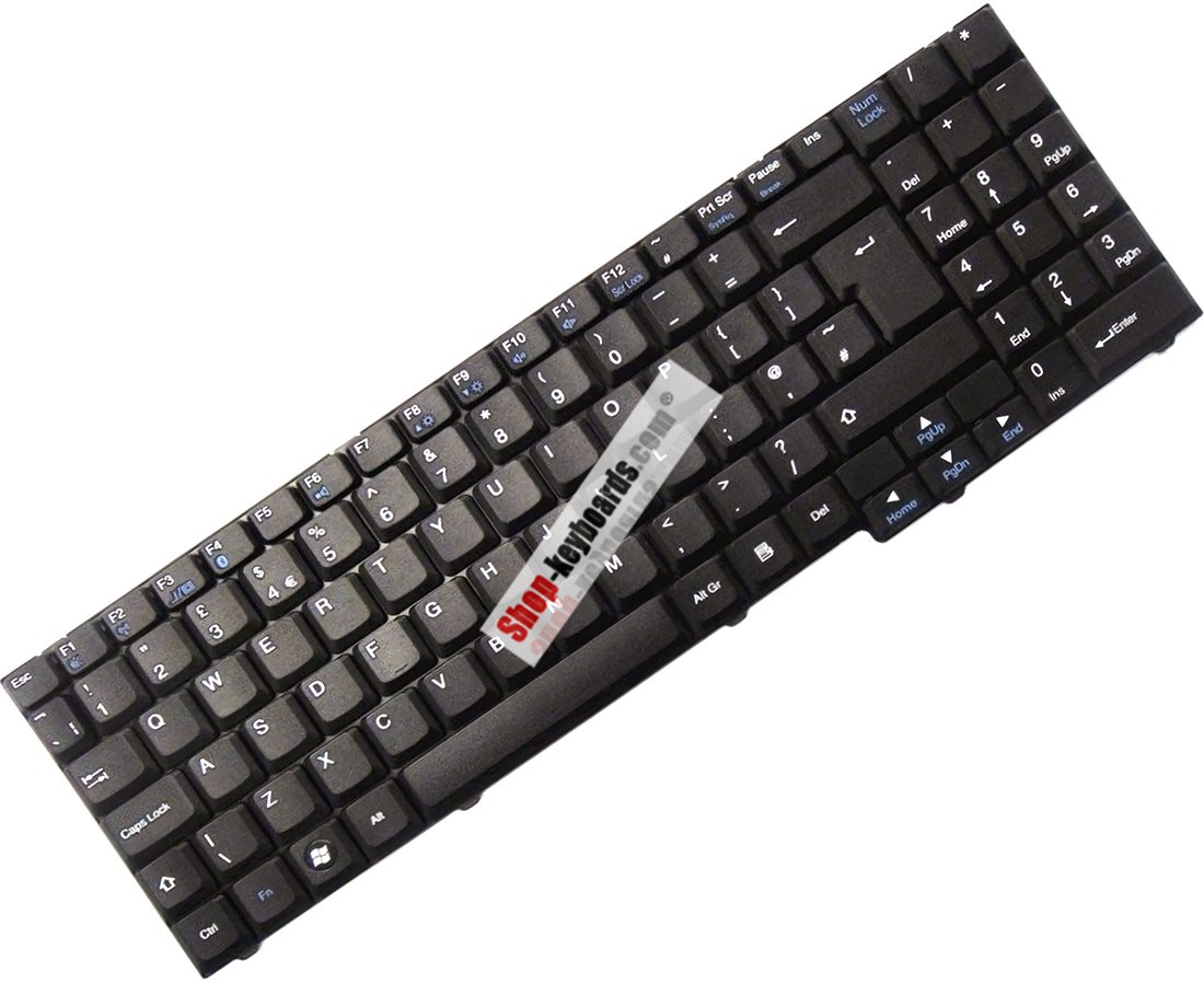 Packard Bell MP-03756GB-9203 Keyboard replacement