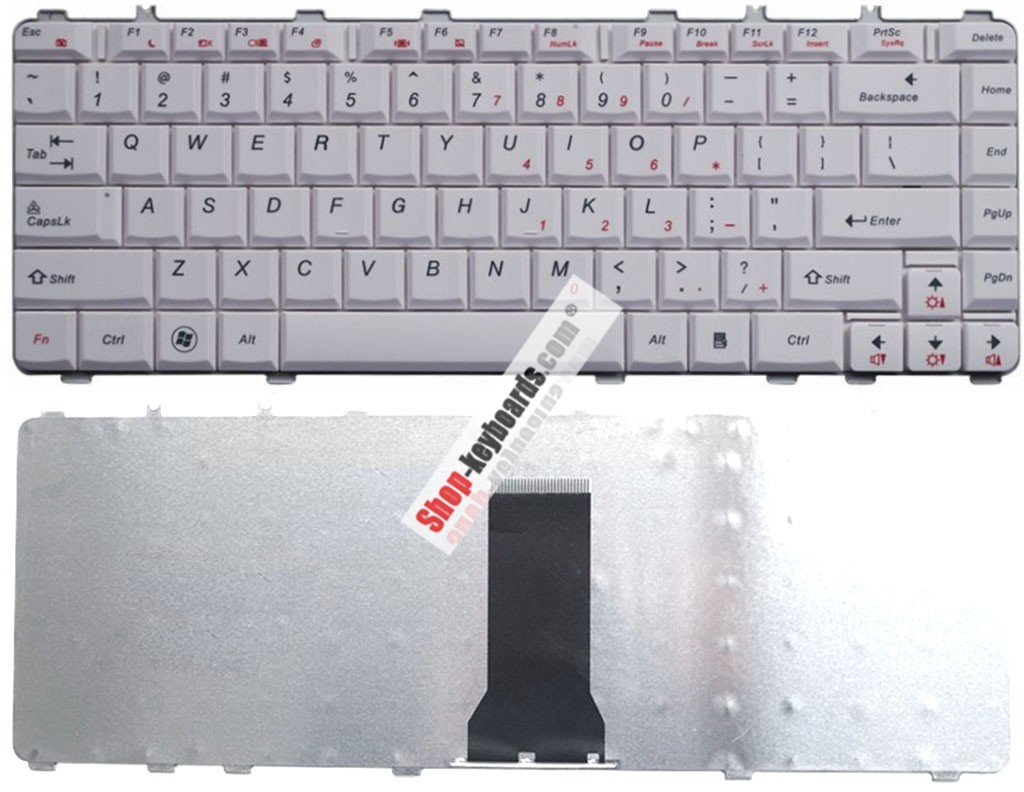 Lenovo Ideapad B460 Keyboard replacement