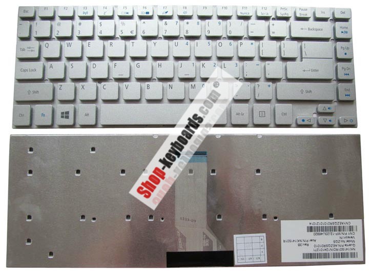 Gateway MP-10K26I0-442 Keyboard replacement