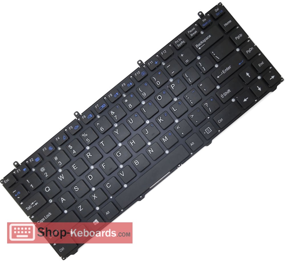 Clevo 6-80-W84A0-240-1 Keyboard replacement