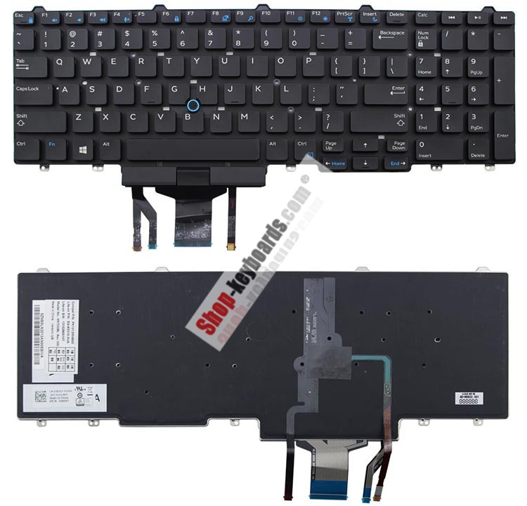 Dell PK1313M1A23  Keyboard replacement