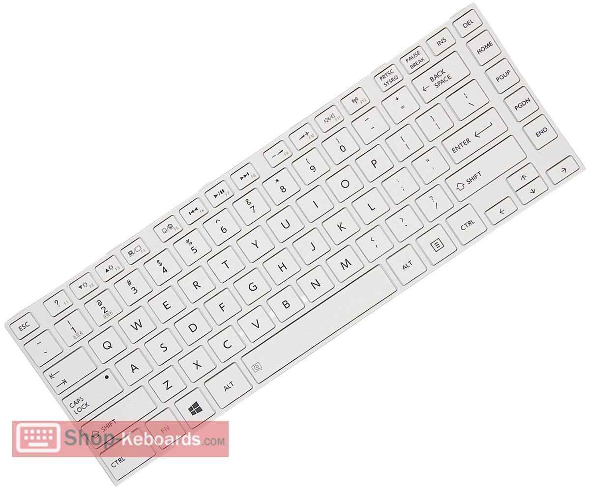 Toshiba MP-12W5 Keyboard replacement