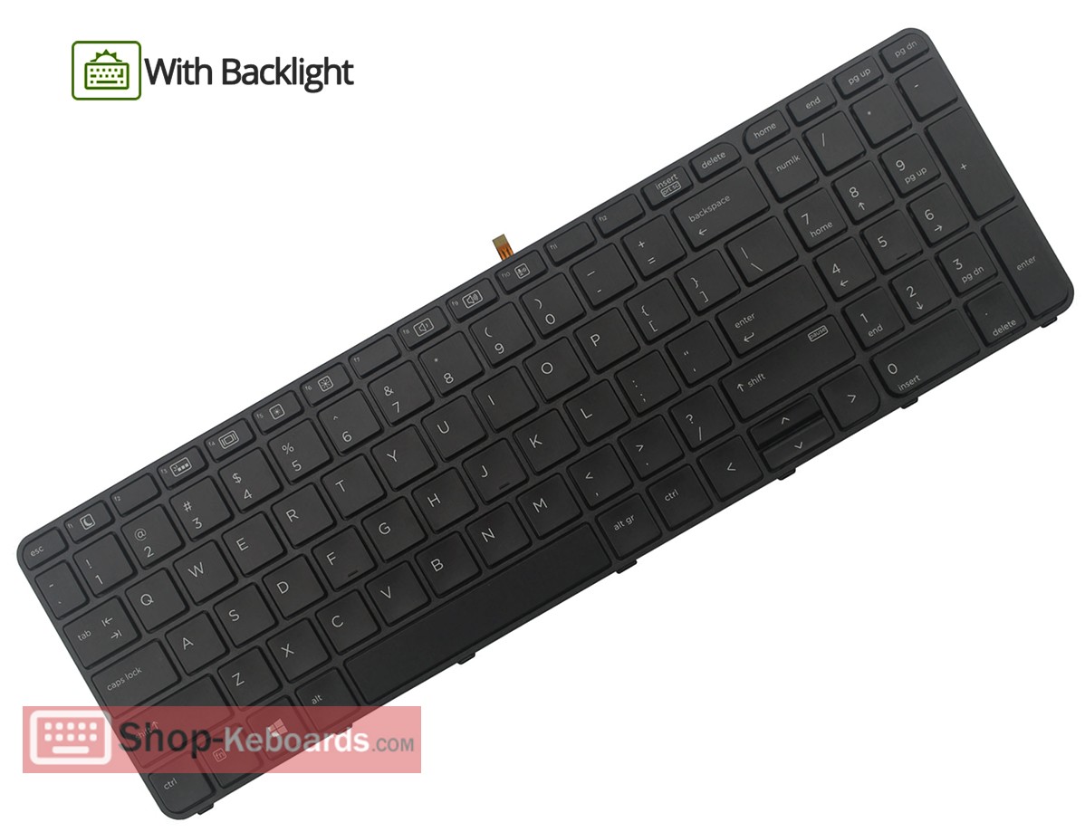 HP 831021-O41  Keyboard replacement