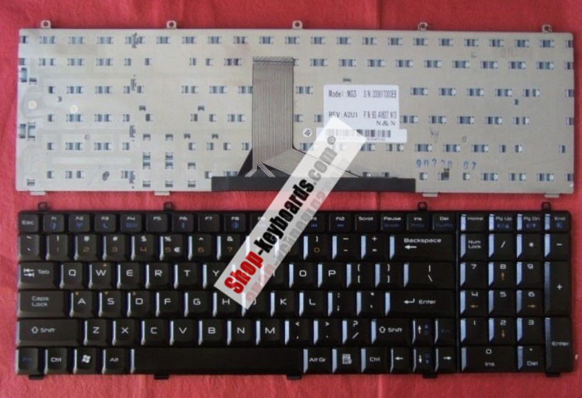 Gateway NX850XL Keyboard replacement