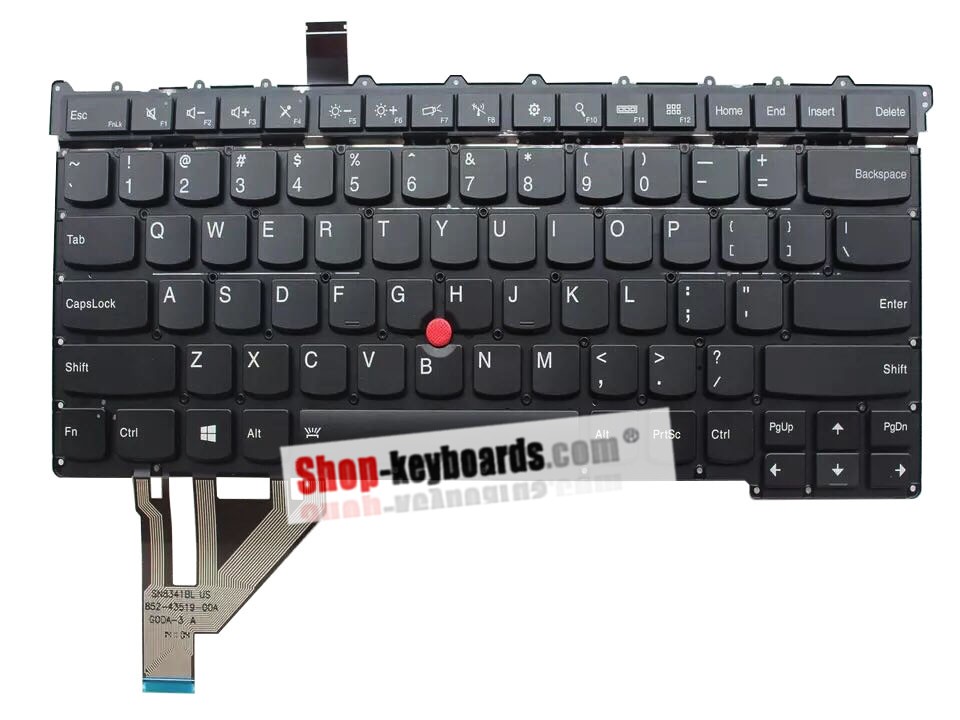 Lenovo 00HT331 Keyboard replacement