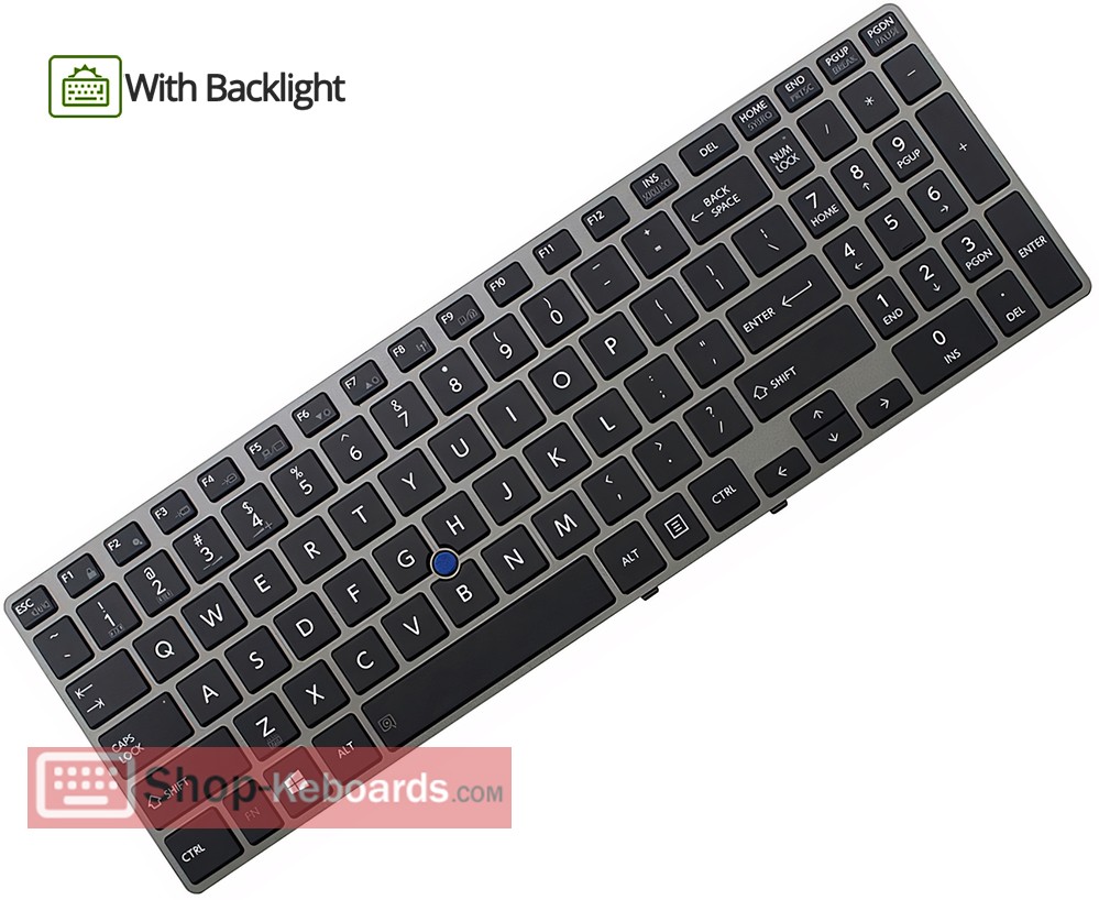 Toshiba 9Z.NAZBN.00S Keyboard replacement
