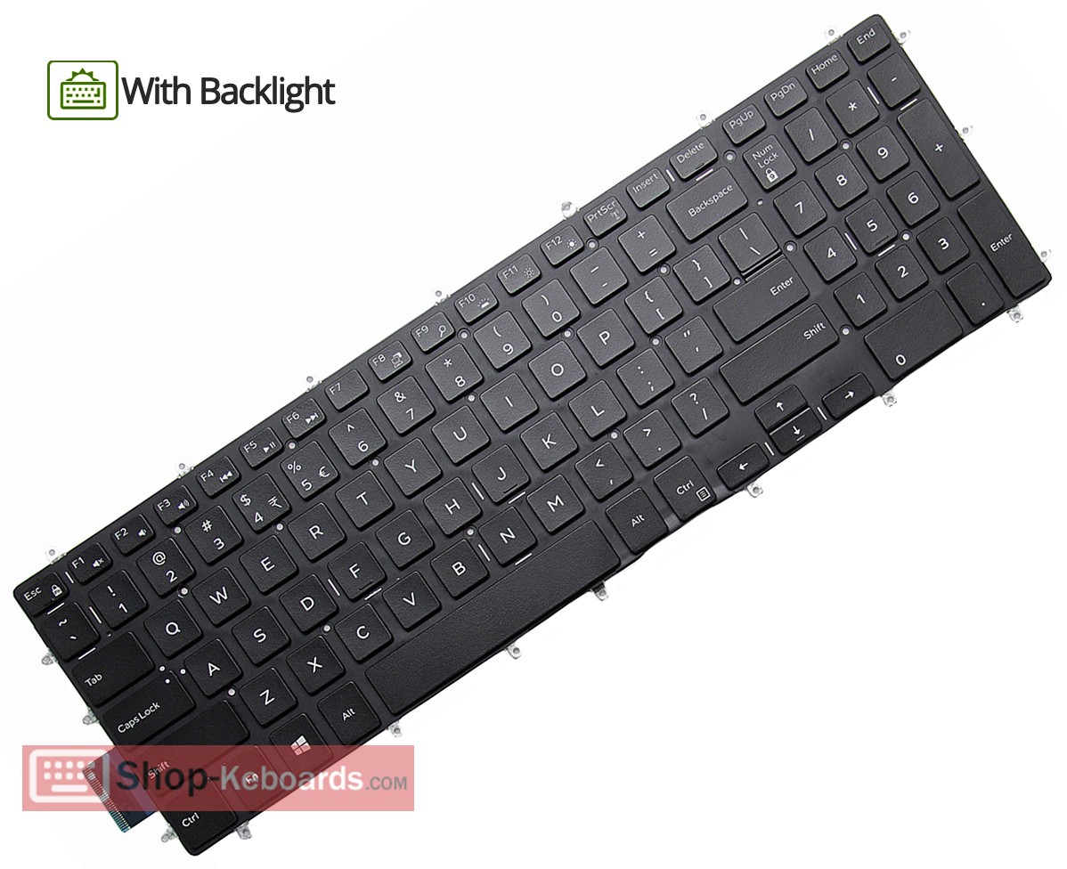 Dell P55F002 Keyboard replacement