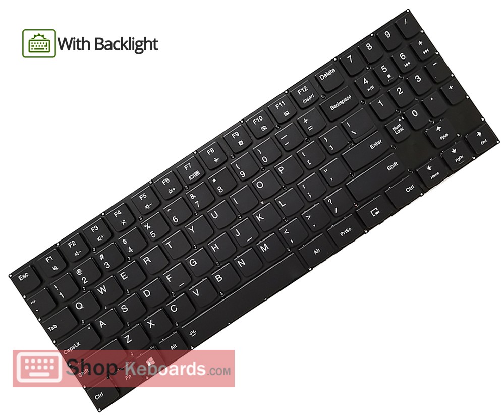Lenovo 5CB0R40165  Keyboard replacement