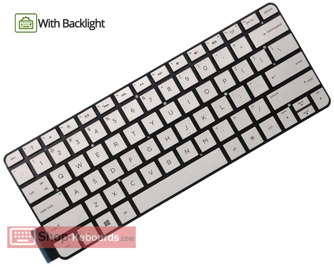 HP 737193-001 Keyboard replacement