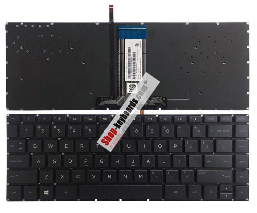 HP PAVILION 14-AB000 through 14-AB099 Keyboard replacement