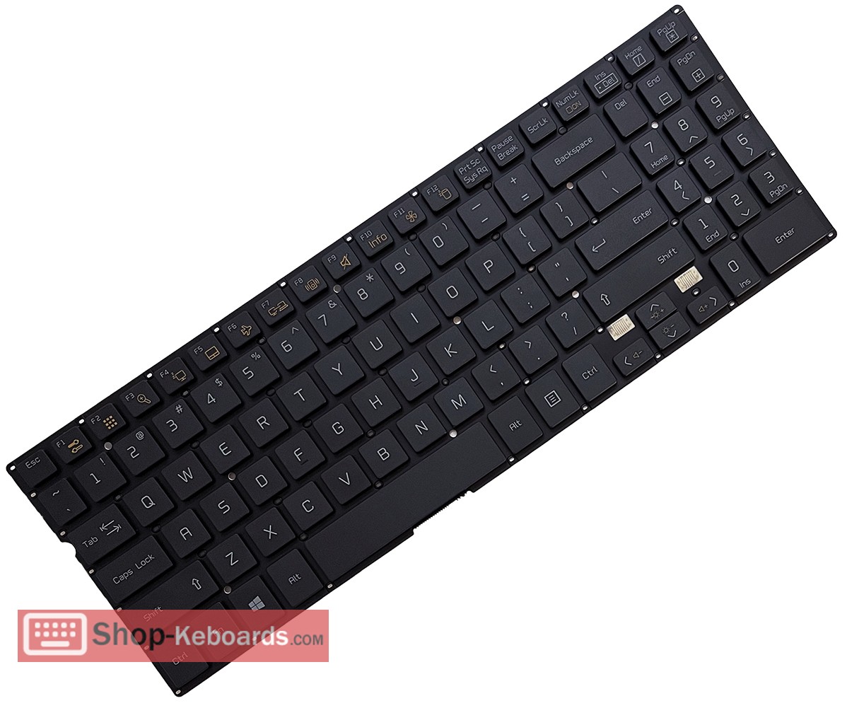 LG 15U530-L.BK55P1  Keyboard replacement
