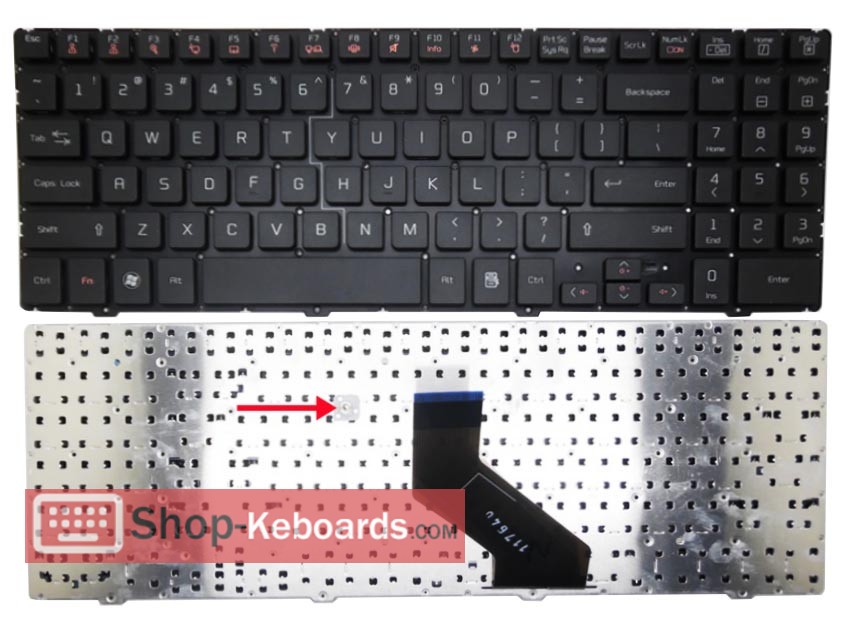 LG 2B-03016Q100 Keyboard replacement