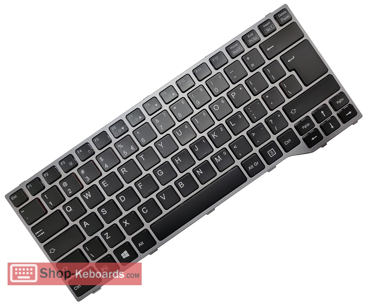 Fujitsu MP-12R86F06D854W Keyboard replacement