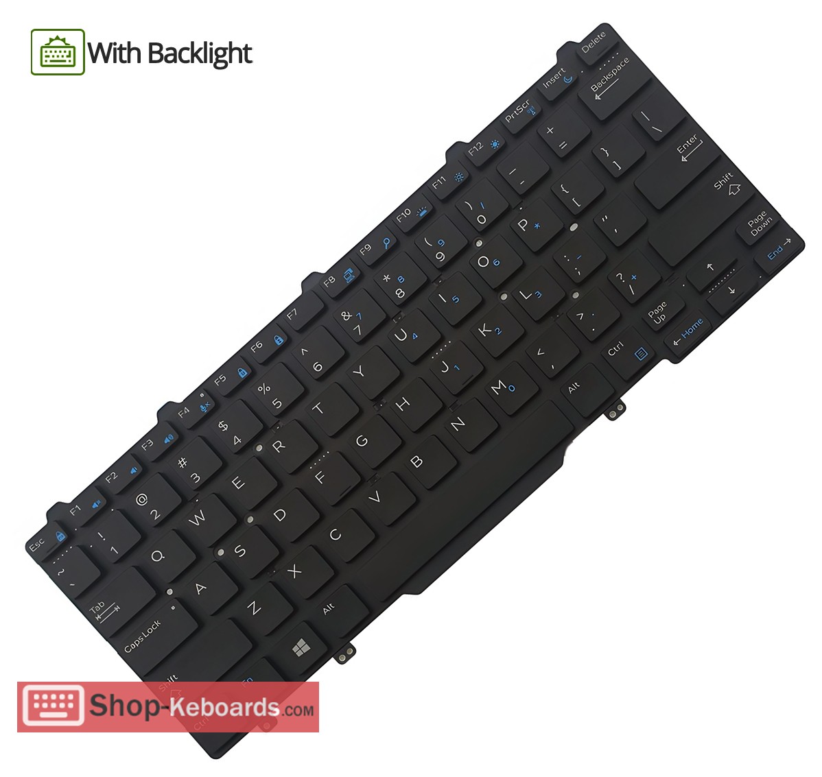 Dell MP-13L73U46442  Keyboard replacement