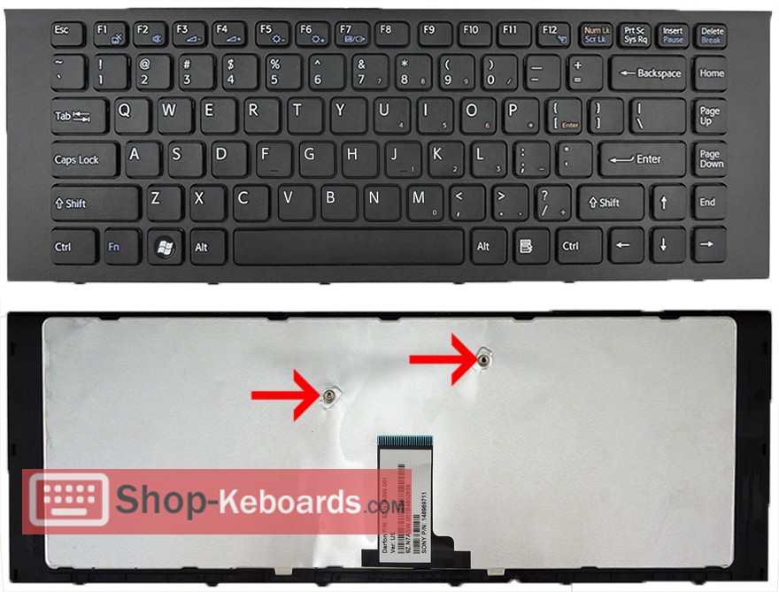 Sony 148088041  Keyboard replacement