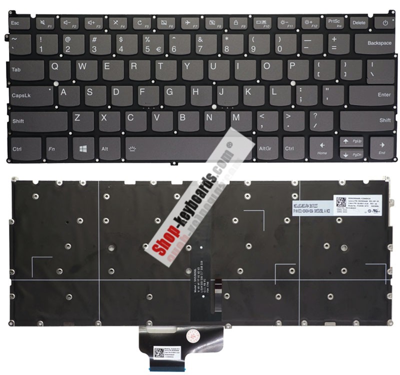 Lenovo 5CB0P19086 Keyboard replacement