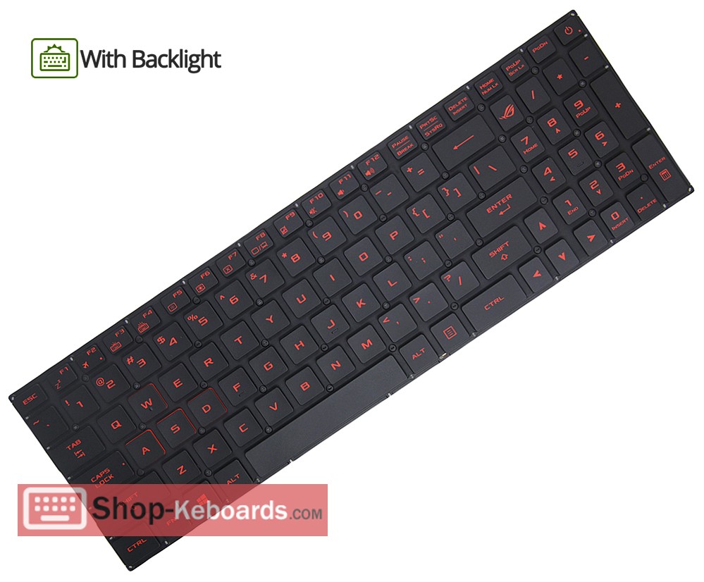 Asus 0KN1-3D2IT11 Keyboard replacement