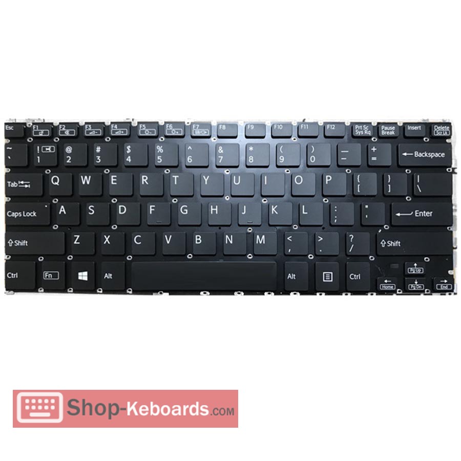 Sony VAIO VJZ13A Keyboard replacement