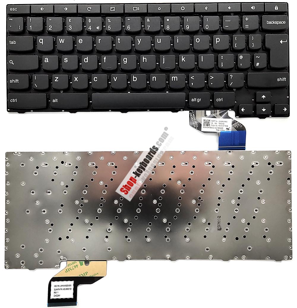 Lenovo 9Z.NBHSQ.41N Keyboard replacement