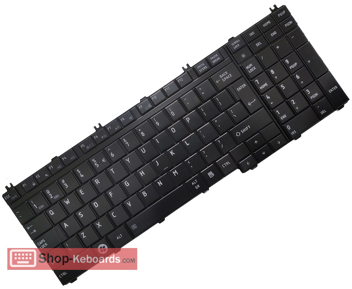 Toshiba Satellite Pro L500-1D3  Keyboard replacement