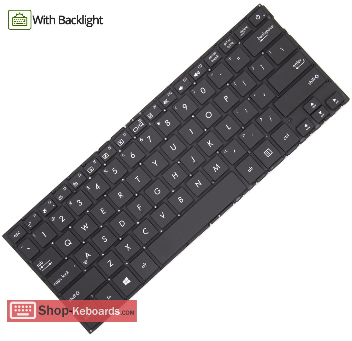 Asus UX3400UN Keyboard replacement