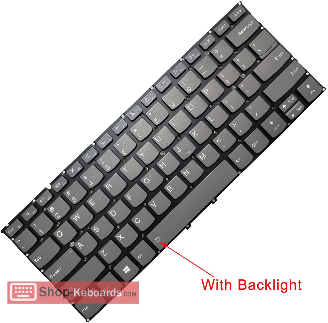Lenovo ideapad Flex Pro-13IKB Type 81TF  Keyboard replacement