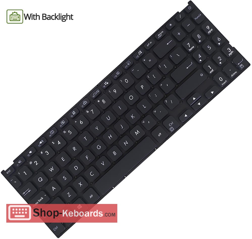 Asus A516E Keyboard replacement