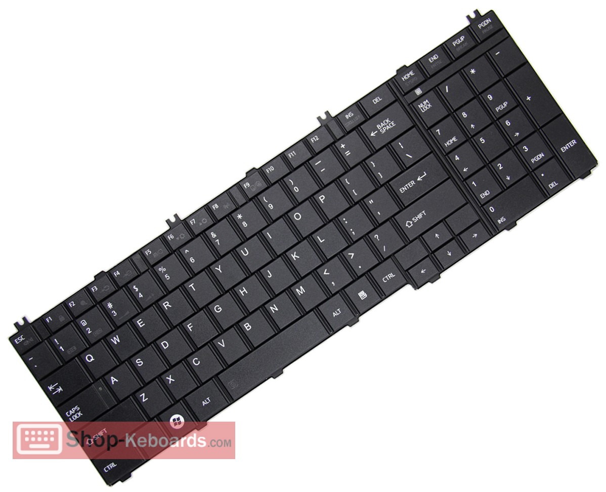 Toshiba Satellite C675D Keyboard replacement