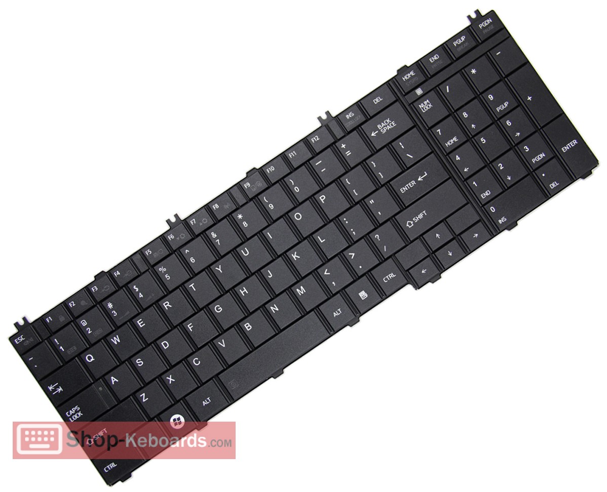Toshiba Satellite L775-166  Keyboard replacement