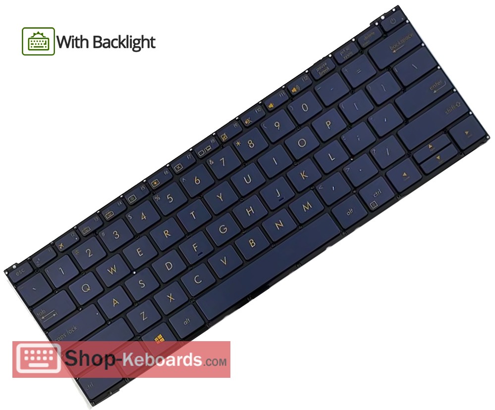 Asus ASM16B93A0J528 Keyboard replacement