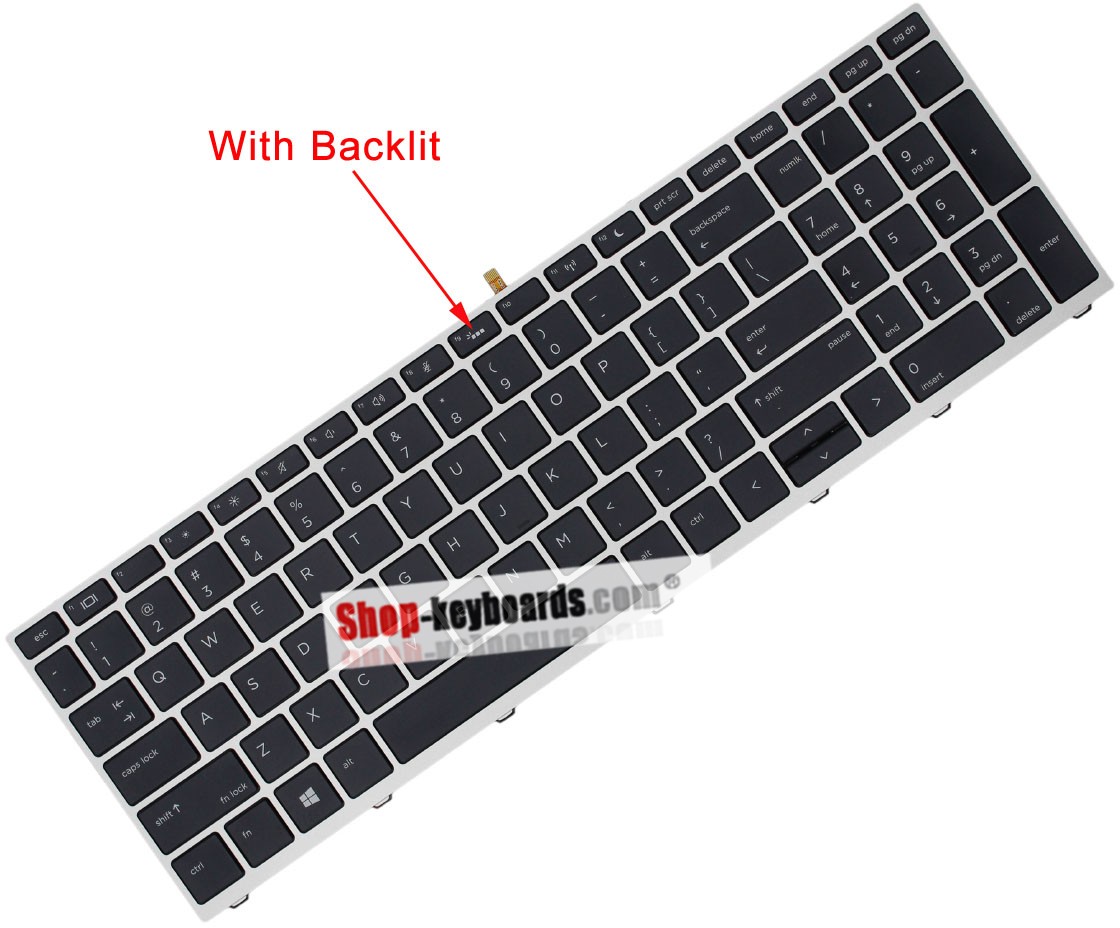 HP L01027-291  Keyboard replacement