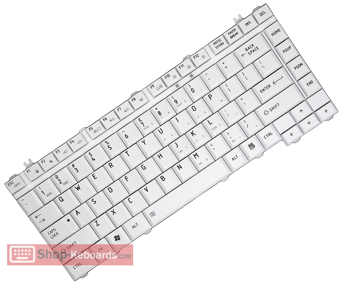 Toshiba NSK-TAE1D  Keyboard replacement
