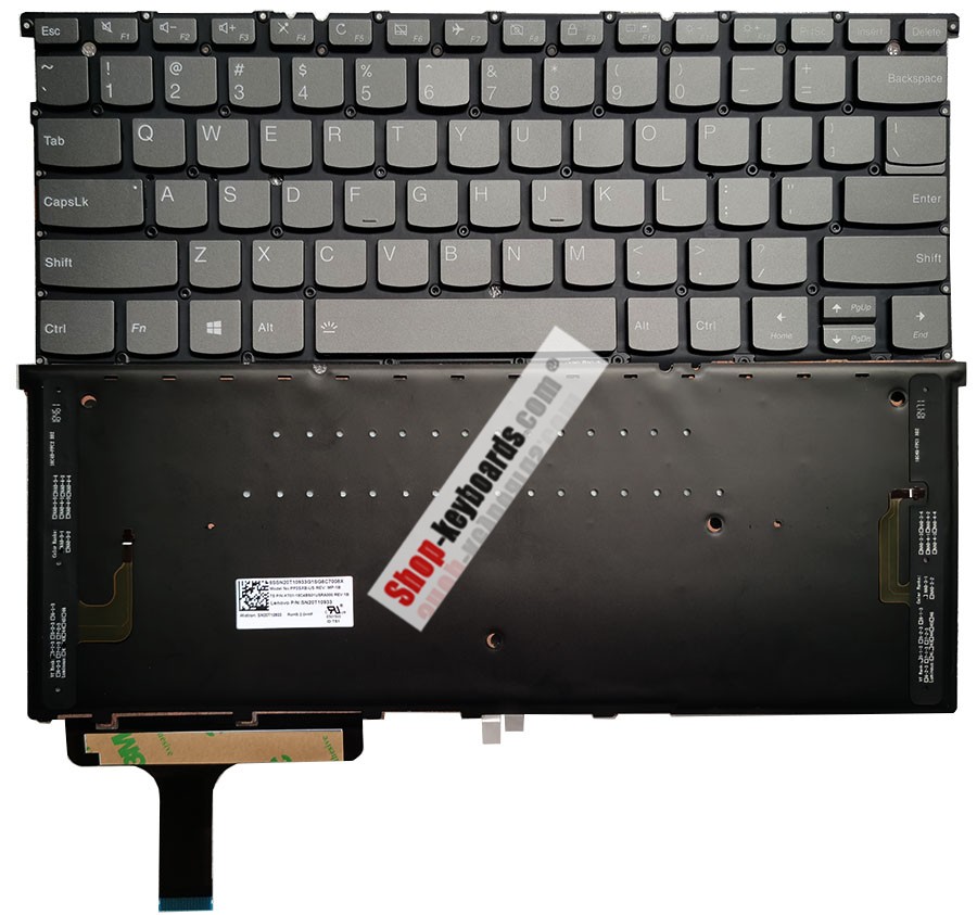 Lenovo 5CB0U42513 Keyboard replacement