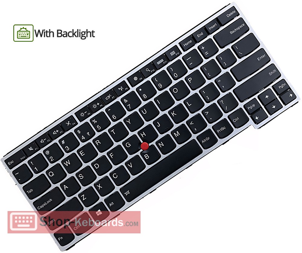 Lenovo MP-14A83A0J4421A Keyboard replacement