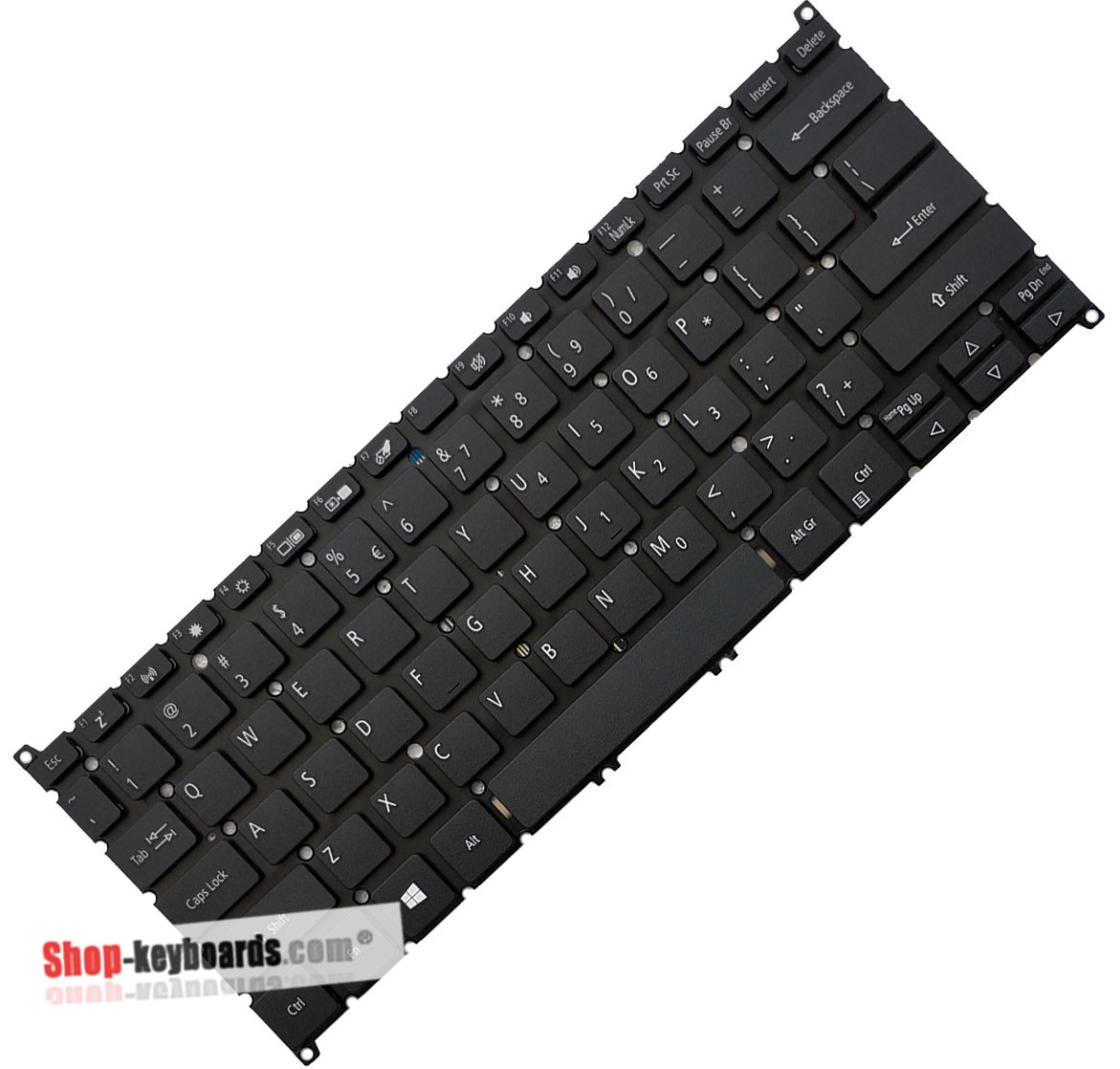 Acer SPIN 5 SP513-52N-552K  Keyboard replacement