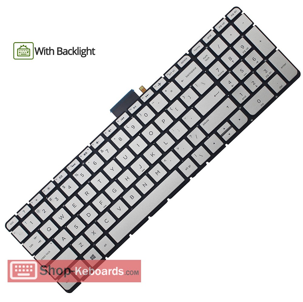 HP ENVY X360 15-AQ055NA  Keyboard replacement