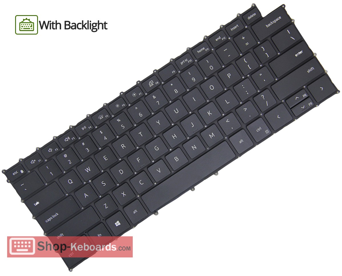 Dell XPS 17 9720  Keyboard replacement