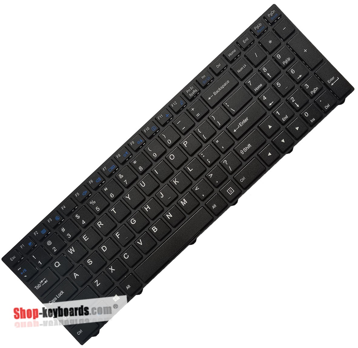 Clevo CVM15F26B0J430R Keyboard replacement