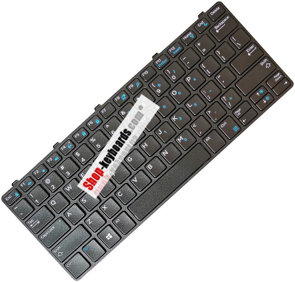 Replacement Dell Latitude 3190 2in1 laptop keyboards with High