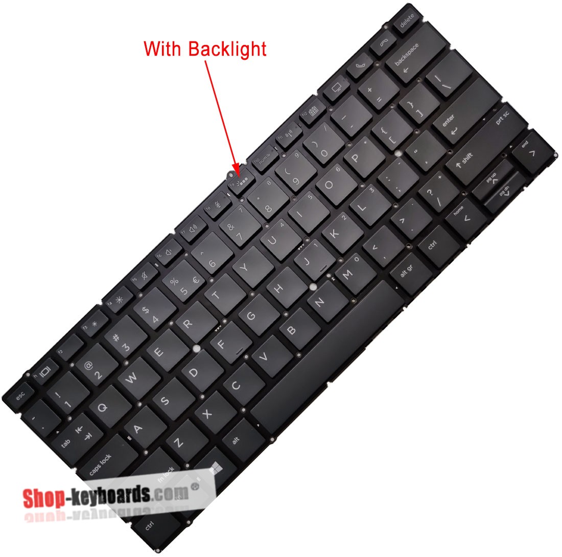 HP EliteBook x360 830 G6 Keyboard replacement