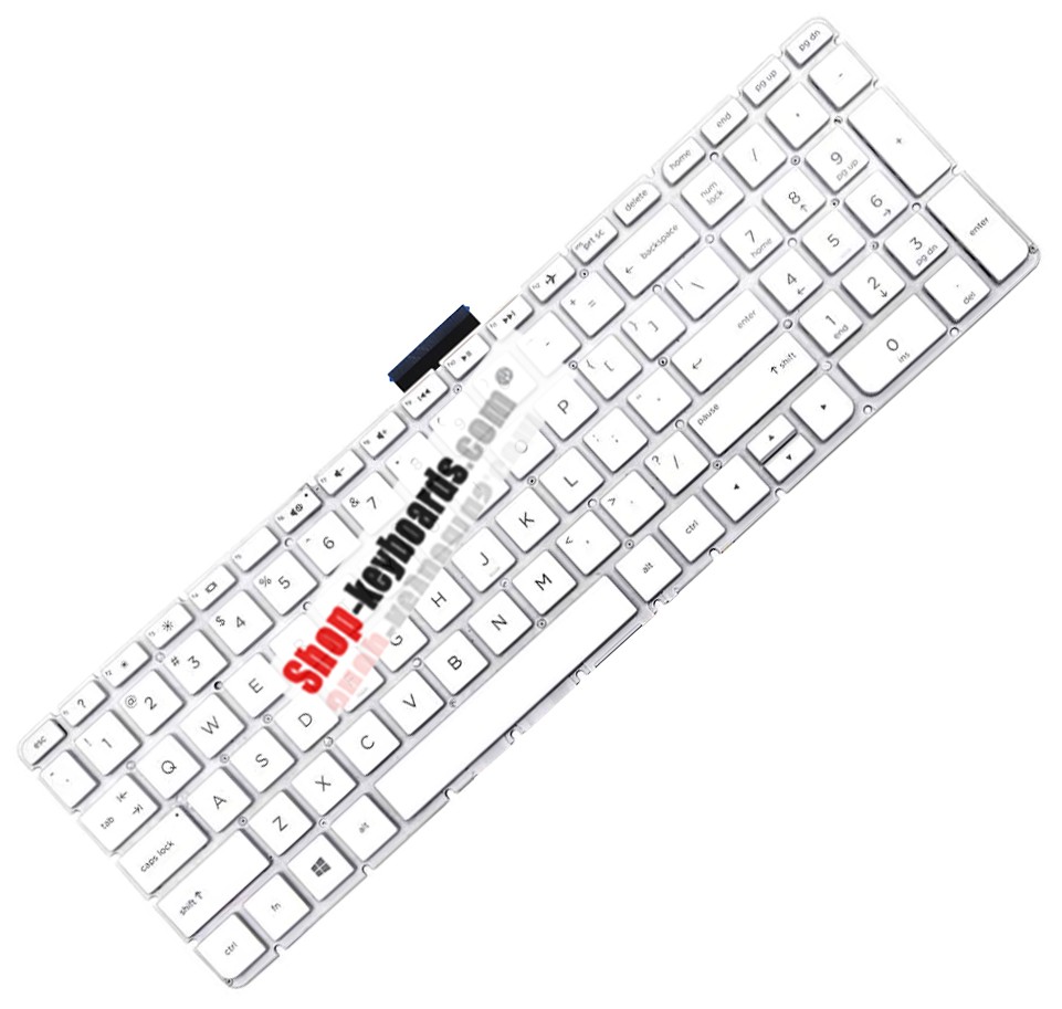 HP PAVILION 15-AU015TU  Keyboard replacement