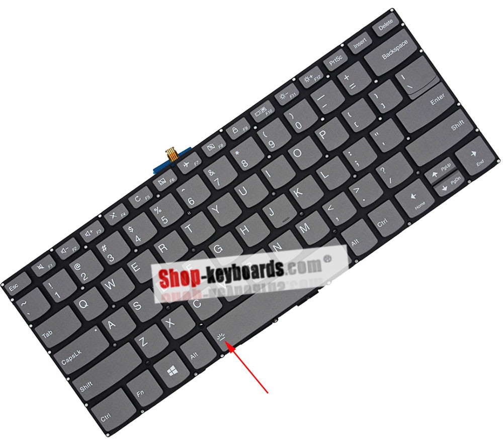 Lenovo FLEX 5-1470 TYPE 81C9 Keyboard replacement